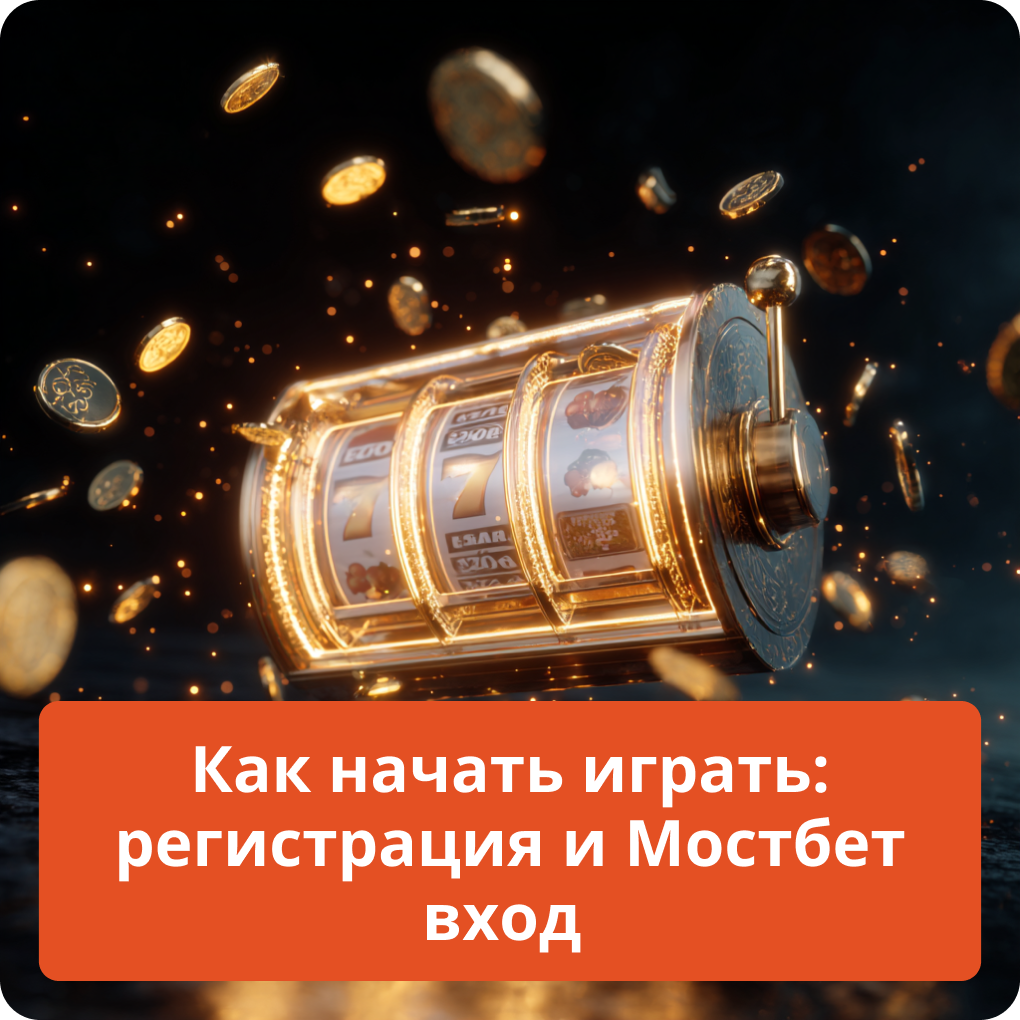 Как начать играть: регистрация в Мостбет и вход